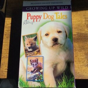 Growing Up Wild: Puppy Dog Tales VHS